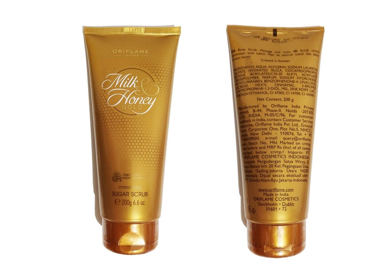 Oriflame Milk & Honey Gold Smoothing Sugar Scrub - Image 1
